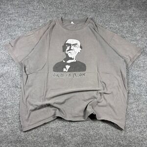 Jeff Dunham Shirt Men's 2XL Walter For President Graphic Gray Comedian Tee